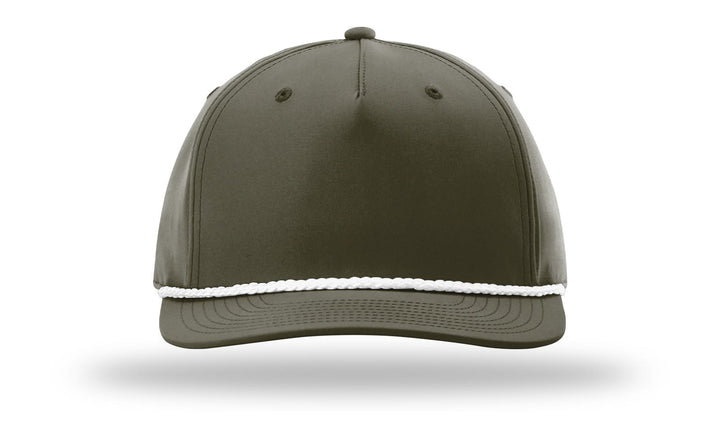 Richardson 258 - Dark Olive/White Rope