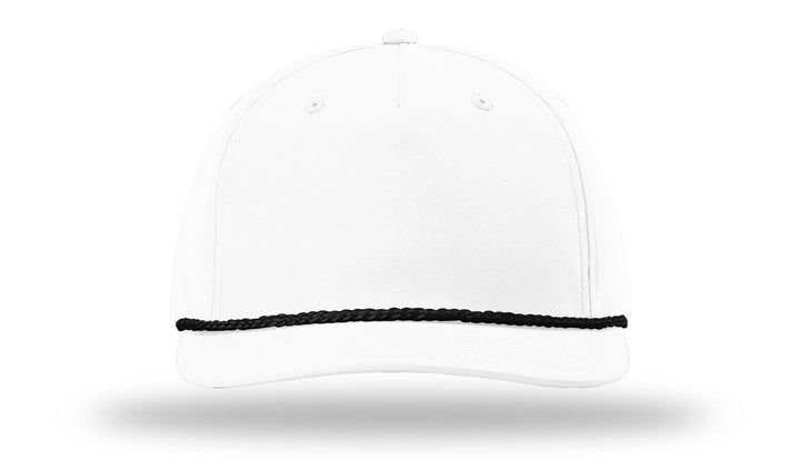 Richardson 258 - White/ Black Rope